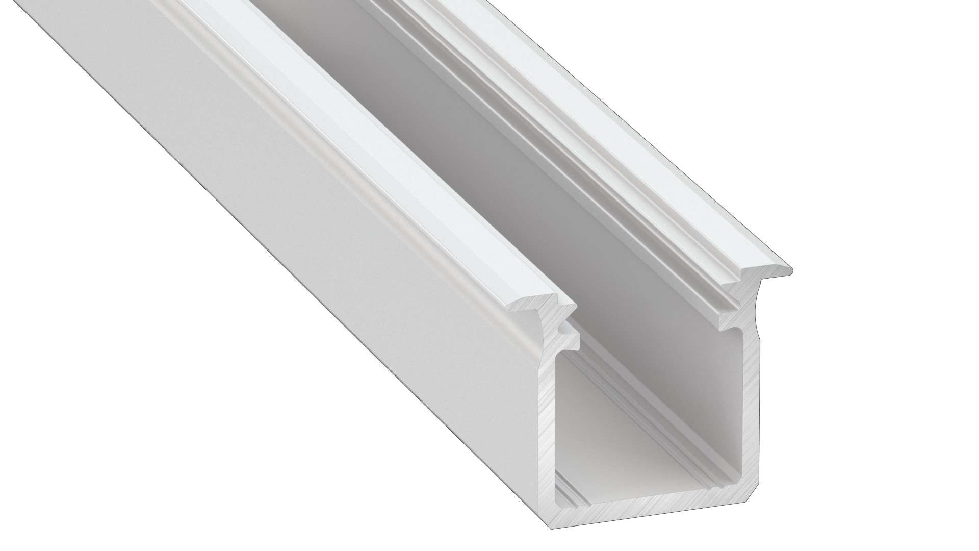 Lumines profile type G lacquered white, 4,15 m